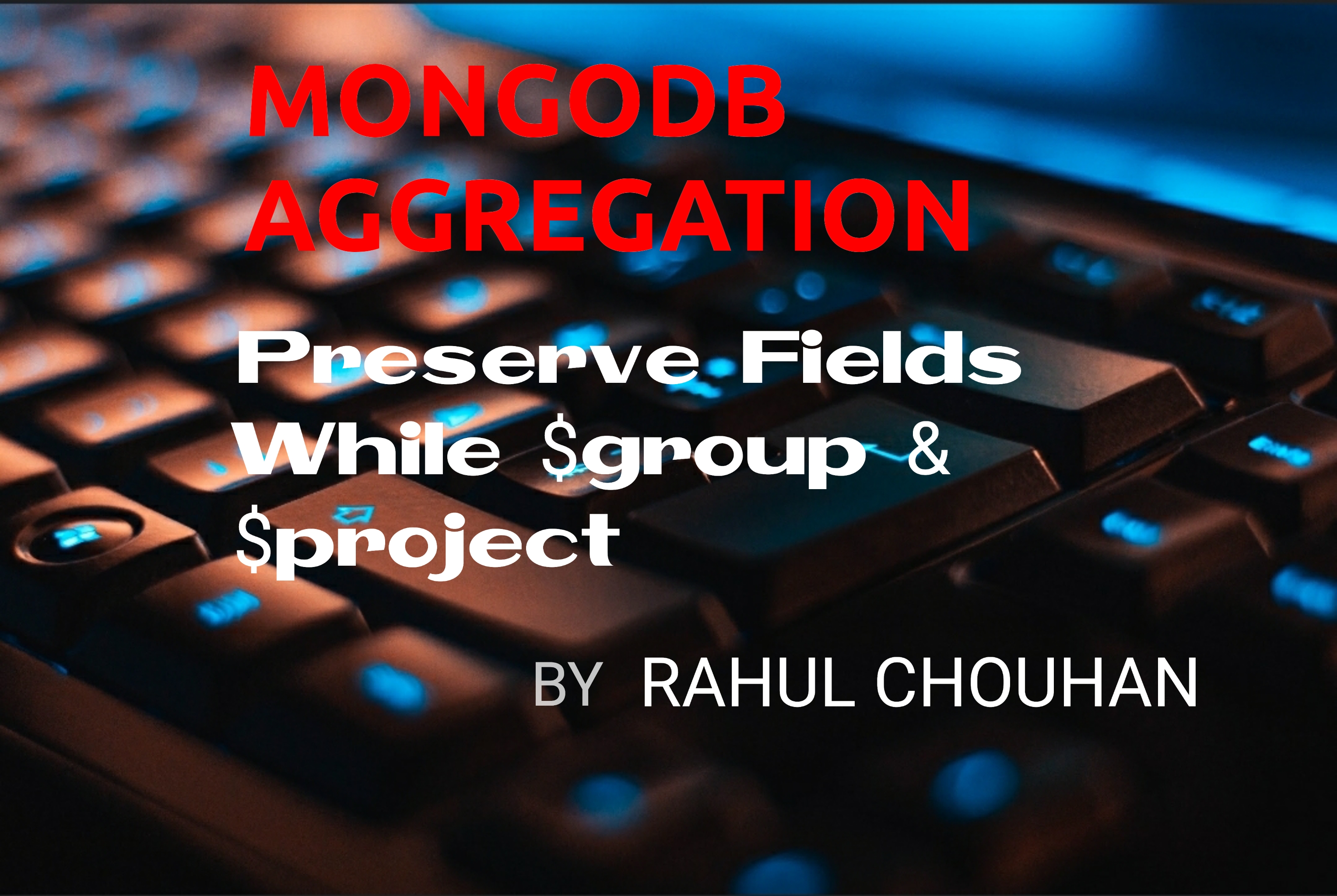 Article on MongoDB aggregate query